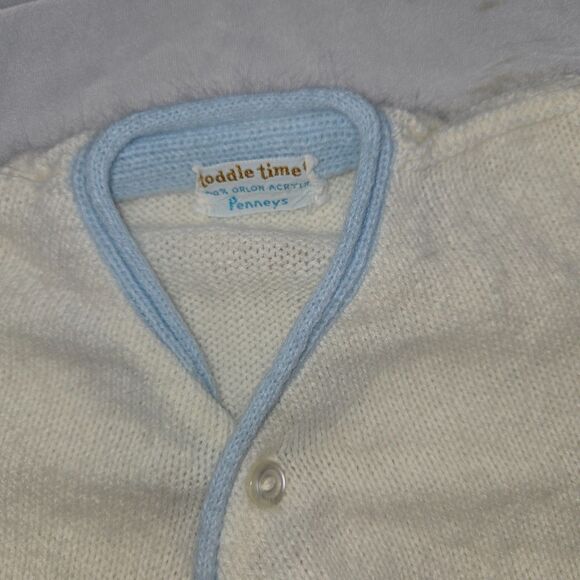 Vintage Infant Girl's Cardigans Dress Formal Lot of 3 Outfits Toddle Time - Picture 5 of 16